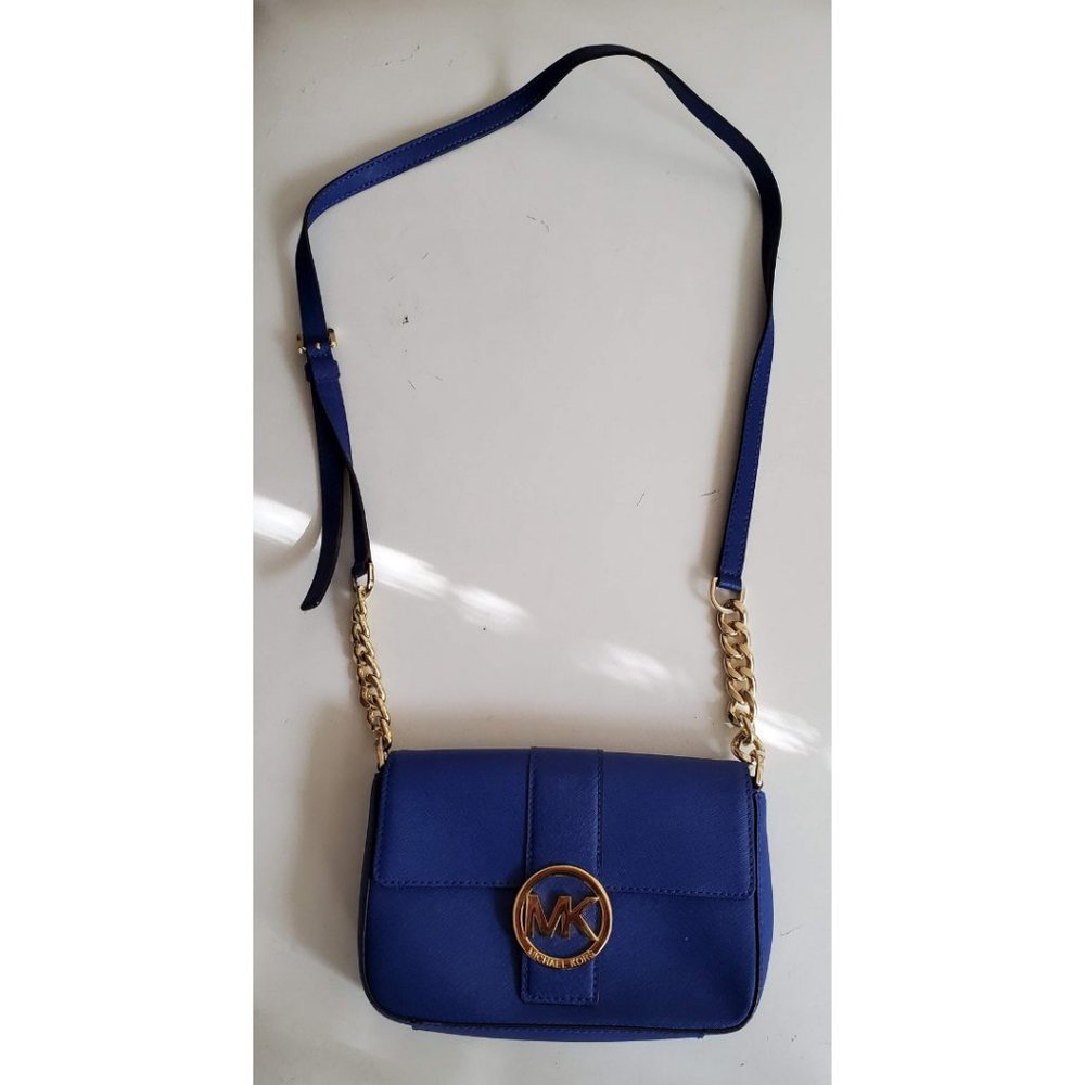Michael Kors small crossbody logo buckle bag
